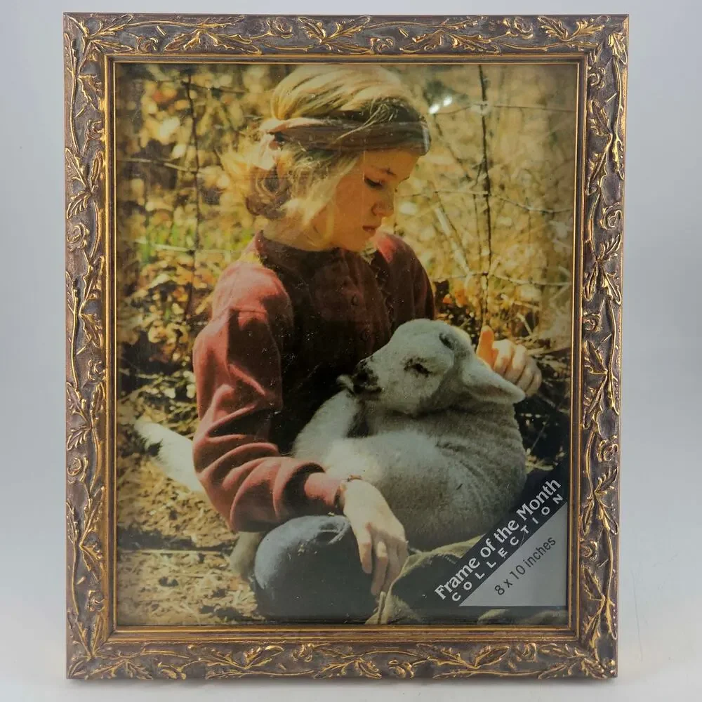 Vintage Frame of the Month gilded large 8X10 Photo Picture Frame 80